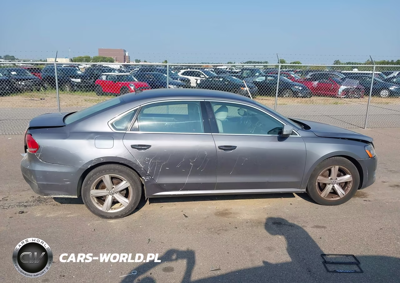 2012 Volkswagen Passat 2.5L Se VIN:1VWBH7A30CC047905 - 14
