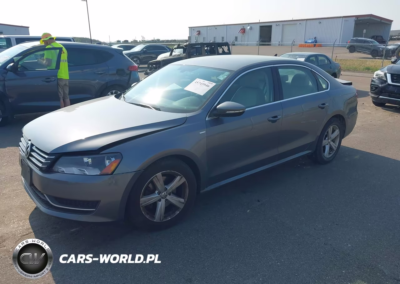 2012 Volkswagen Passat 2.5L Se VIN:1VWBH7A30CC047905 - 2