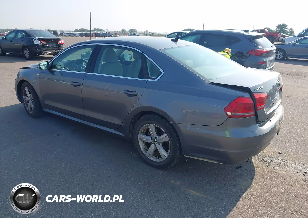 2012 Volkswagen Passat 2.5L Se VIN:1VWBH7A30CC047905 - 3
