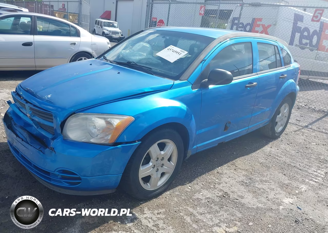 2008 Dodge Caliber Se VIN:1B3HB28B38D721336 - 2