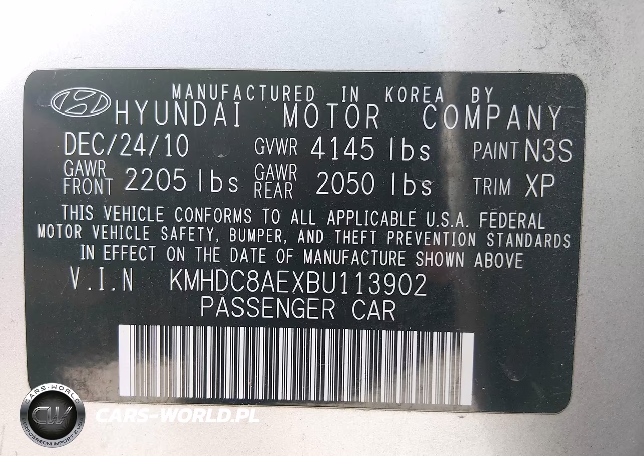 2011 Hyundai Elantra Touring Gls VIN:KMHDC8AEXBU113902 - 9