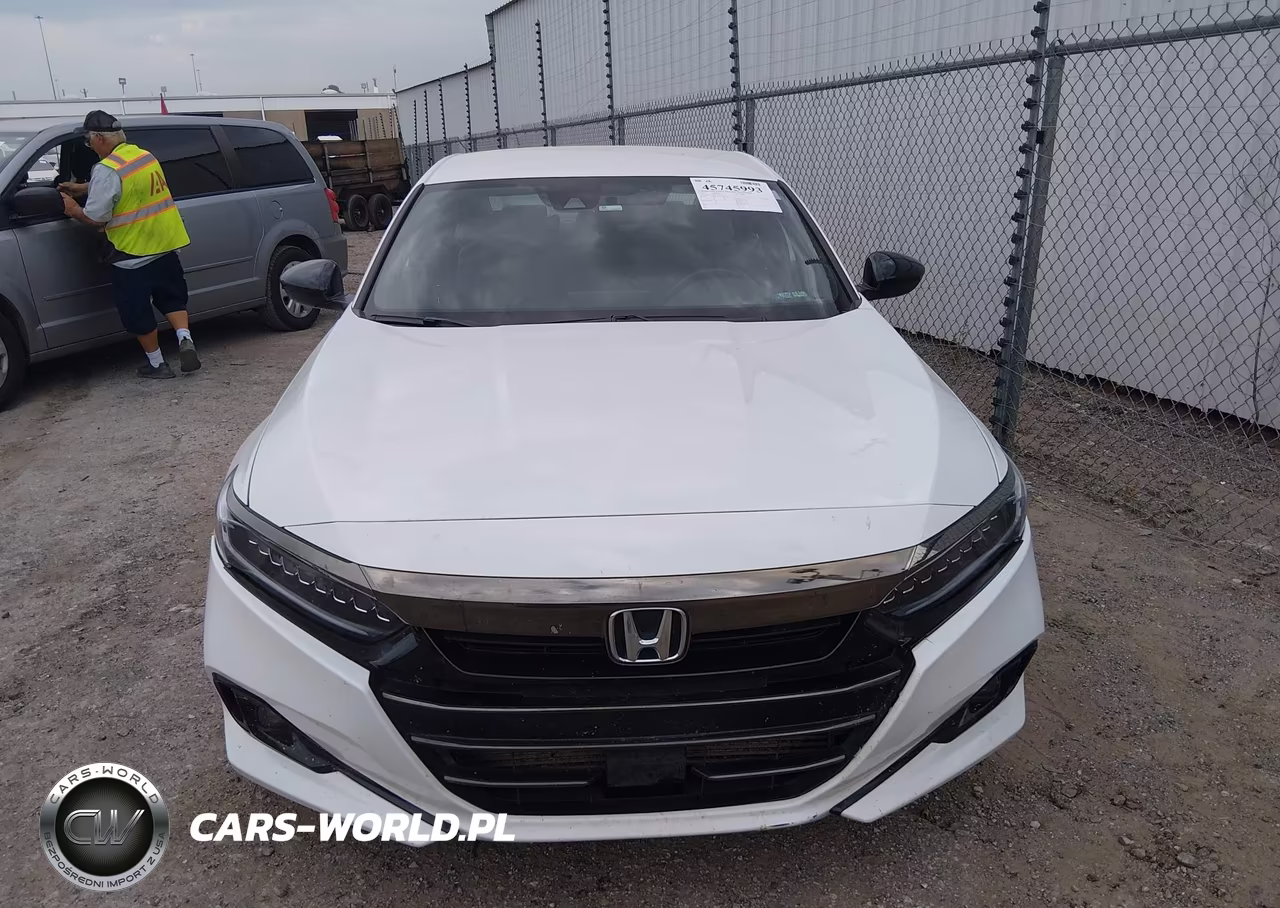 2022 Honda Accord Sport VIN:1HGCV1F32NA116535 - 12
