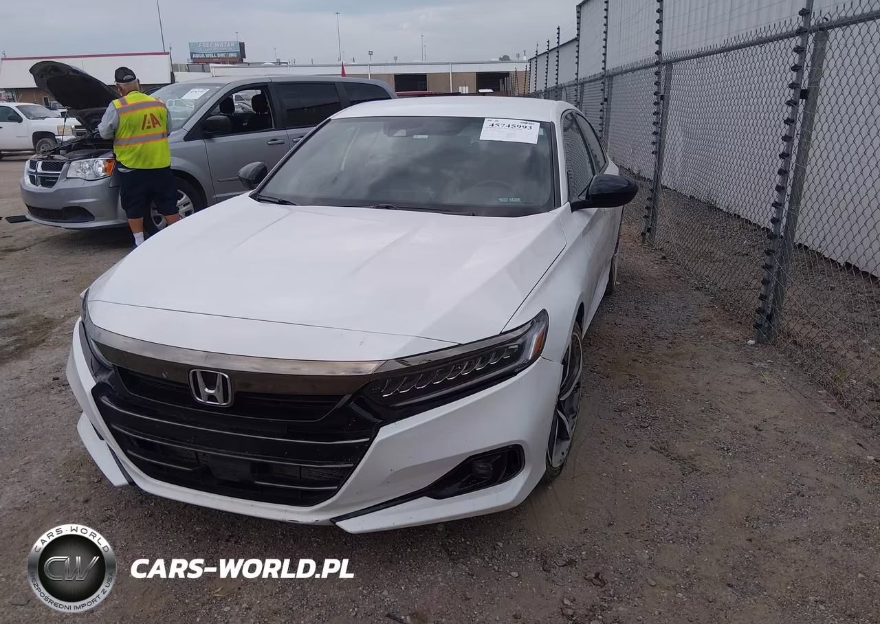 2022 Honda Accord Sport VIN:1HGCV1F32NA116535 - 2