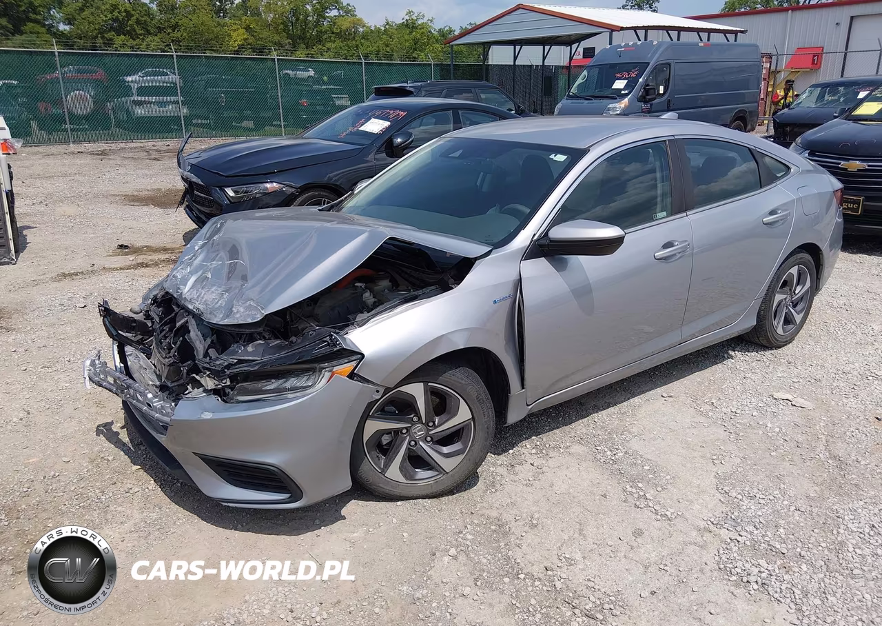 2019 Honda Insight Ex VIN:19XZE4F53KE009501 - 2