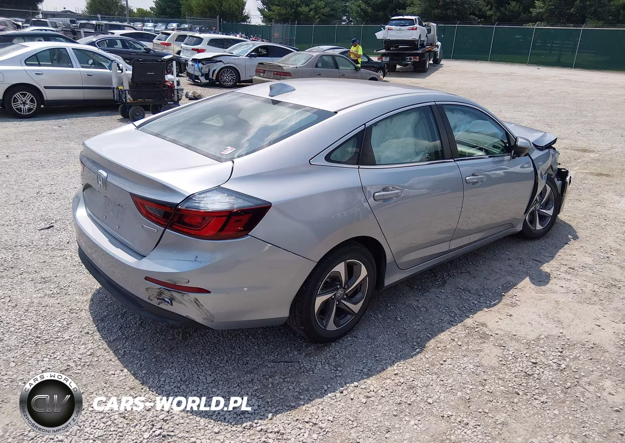 2019 Honda Insight Ex VIN:19XZE4F53KE009501 - 4