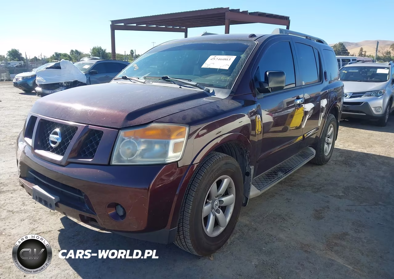 2013 Nissan Armada Sv VIN:5N1AA0NDXDN609890 - 2