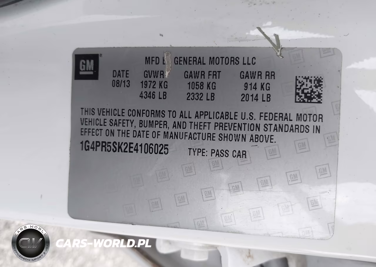 2014 Buick Verano Convenience Group VIN:1G4PR5SK2E4106025 - 9