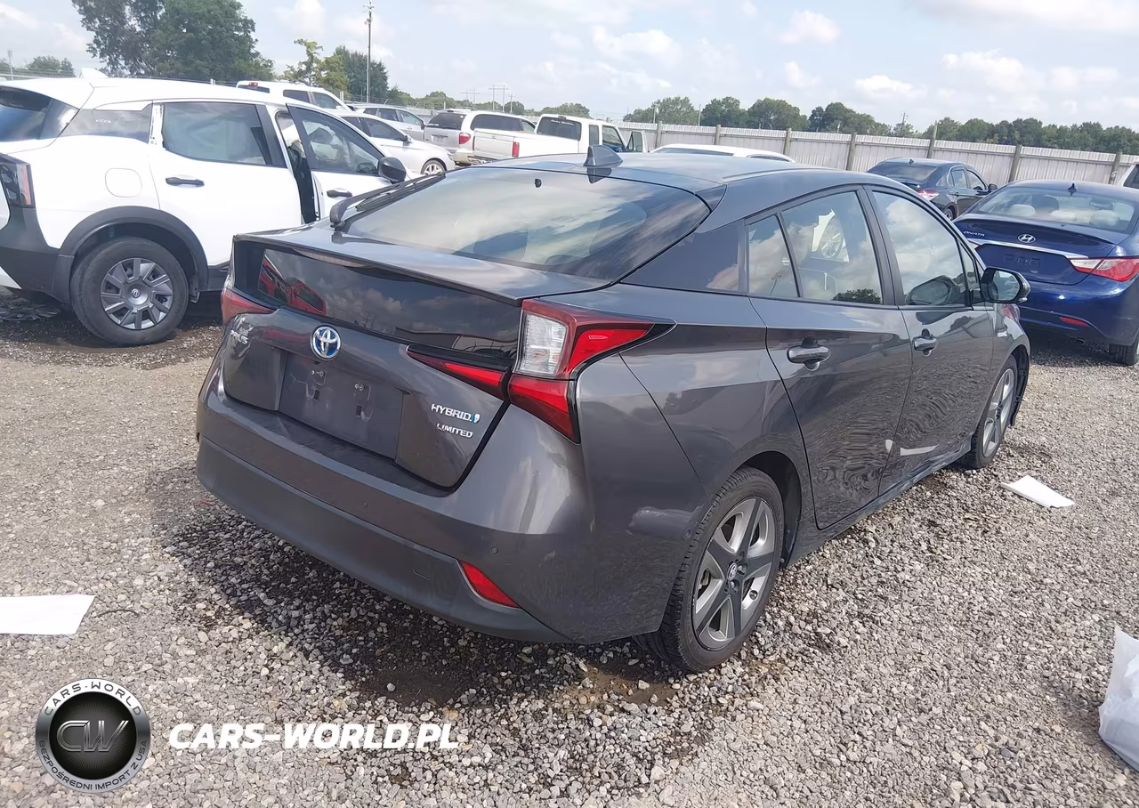 2019 Toyota Prius Limited VIN:JTDKARFU1K3072167 - 4