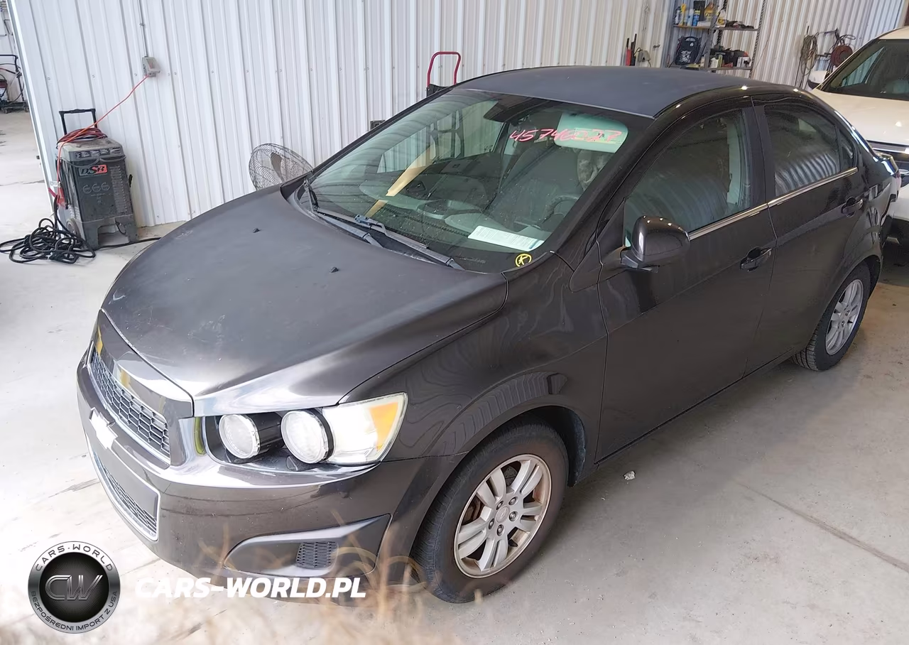 2013 Chevrolet Sonic Lt Manual VIN:1G1JD5SH5D4249927 - 2
