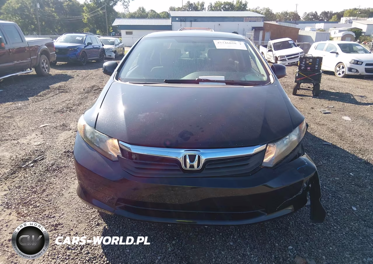 2012 Honda Civic Lx VIN:19XFB2F54CE093653 - 12
