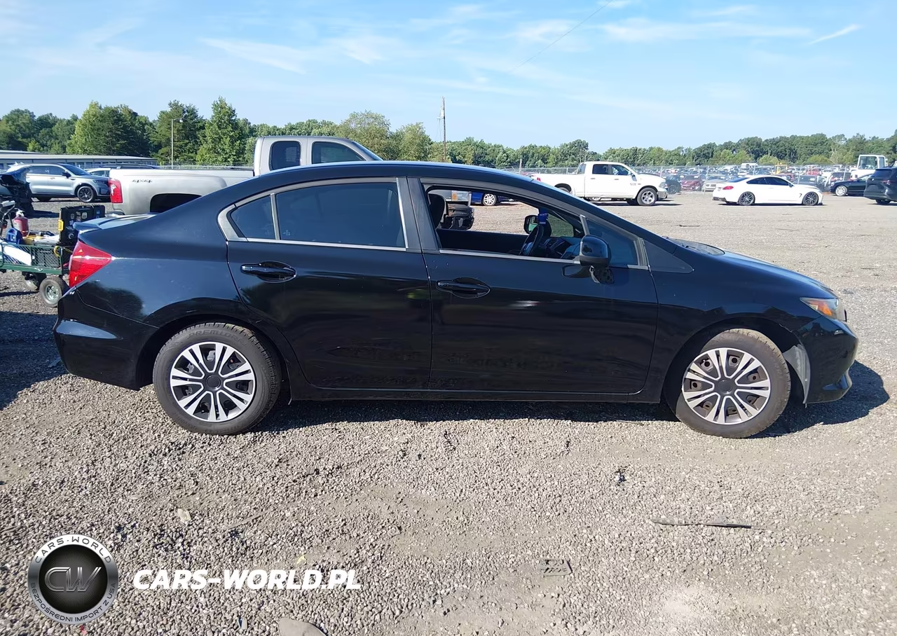 2012 Honda Civic Lx VIN:19XFB2F54CE093653 - 13