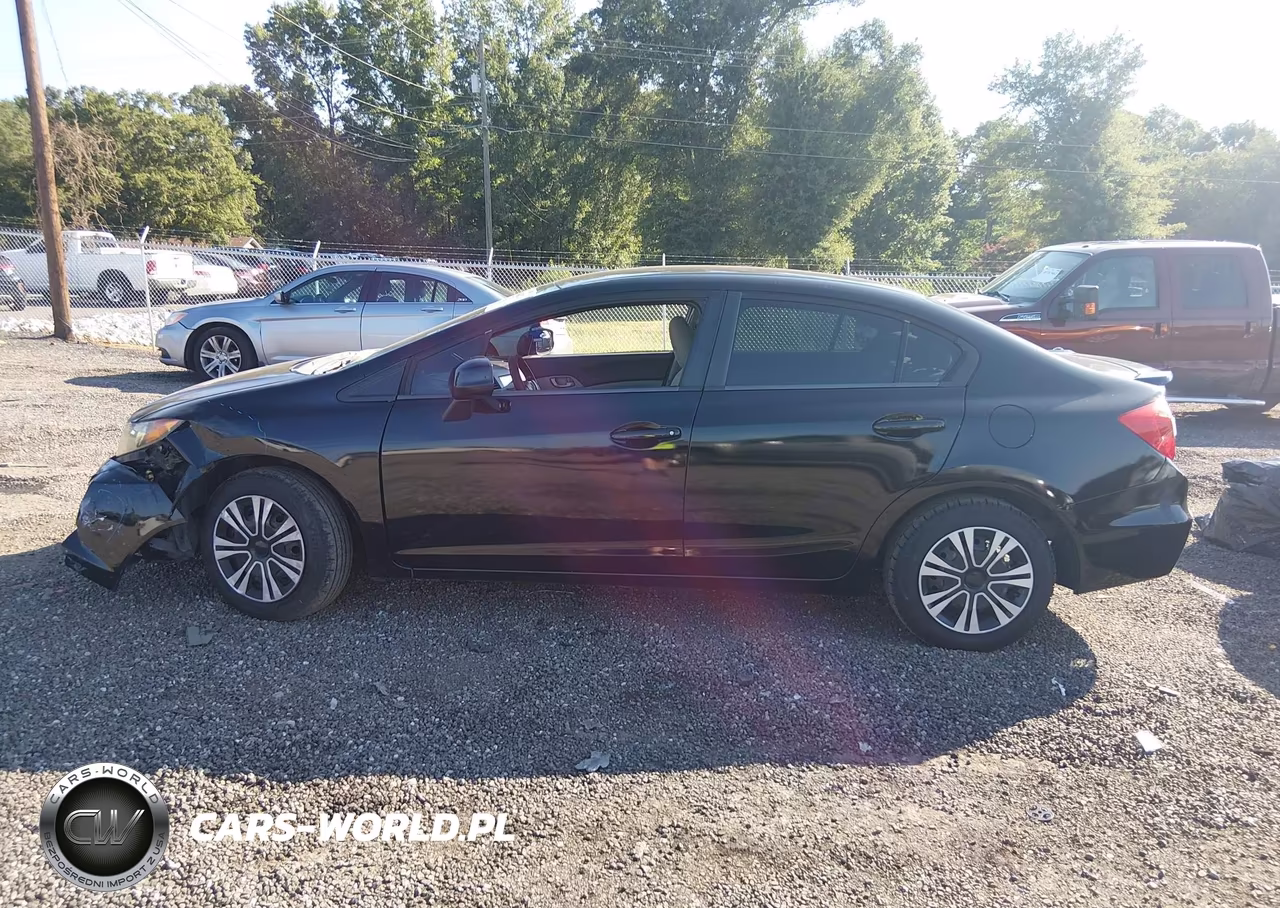 2012 Honda Civic Lx VIN:19XFB2F54CE093653 - 14