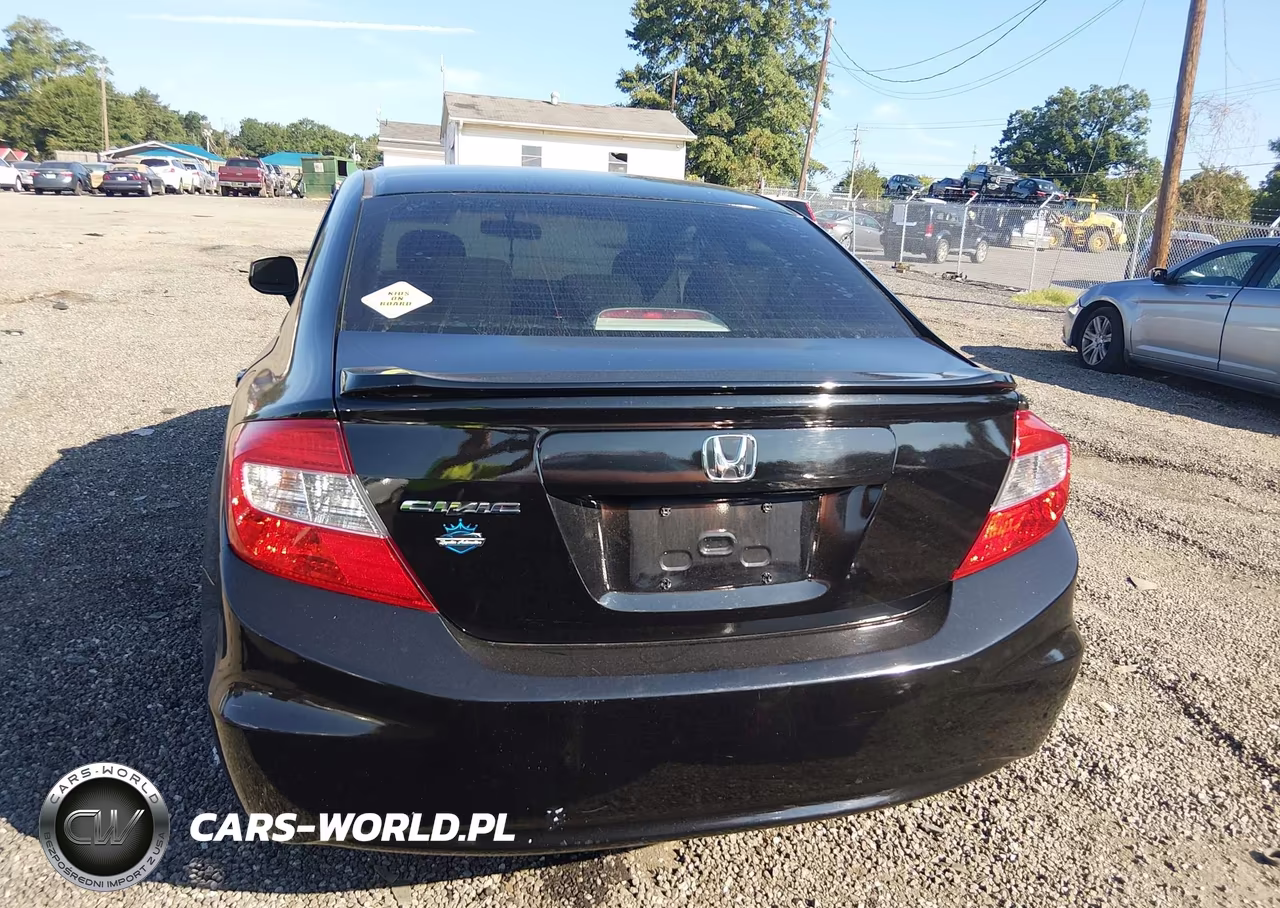 2012 Honda Civic Lx VIN:19XFB2F54CE093653 - 16