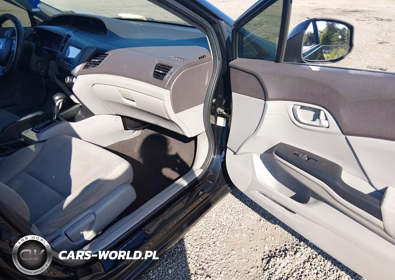 2012 Honda Civic Lx VIN:19XFB2F54CE093653 - 5