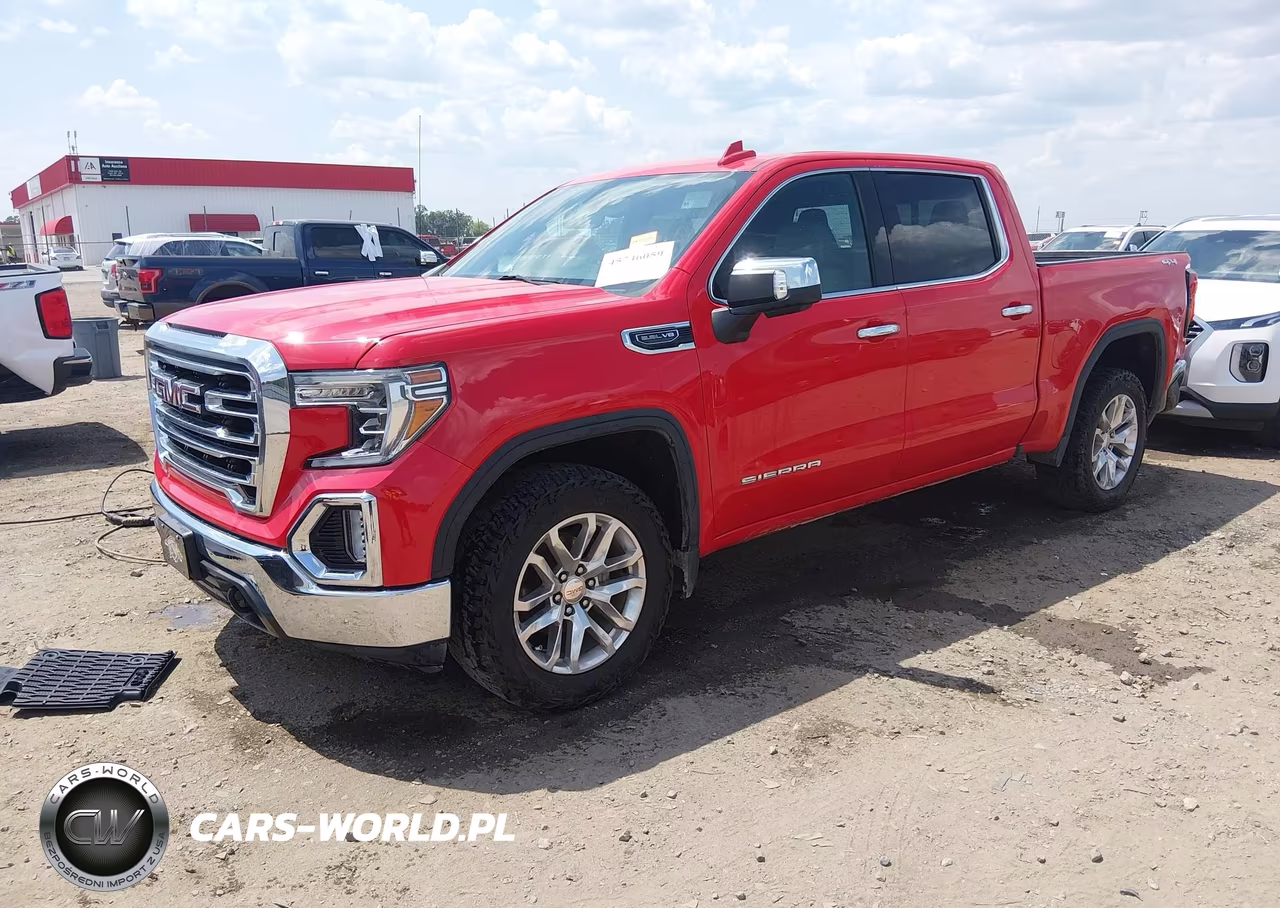 2019 GMC Sierra 1500 Slt VIN:3GTU9DED6KG305298 - 2