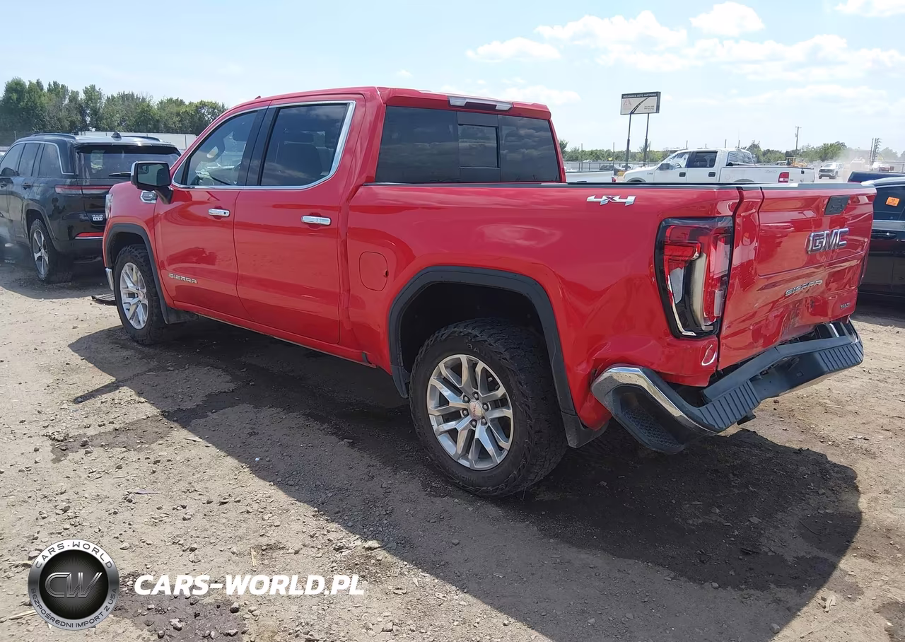 2019 GMC Sierra 1500 Slt VIN:3GTU9DED6KG305298 - 3