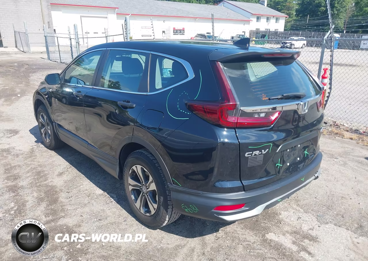 2021 Honda Cr-V Awd Lx VIN:2HKRW2H23MH645774 - 3