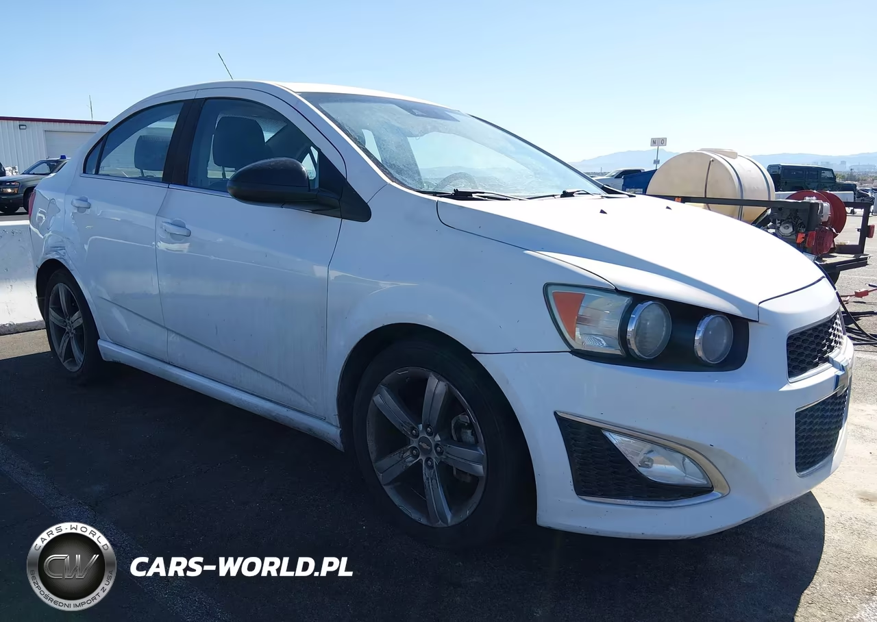 2015 Chevrolet Sonic Rs Auto