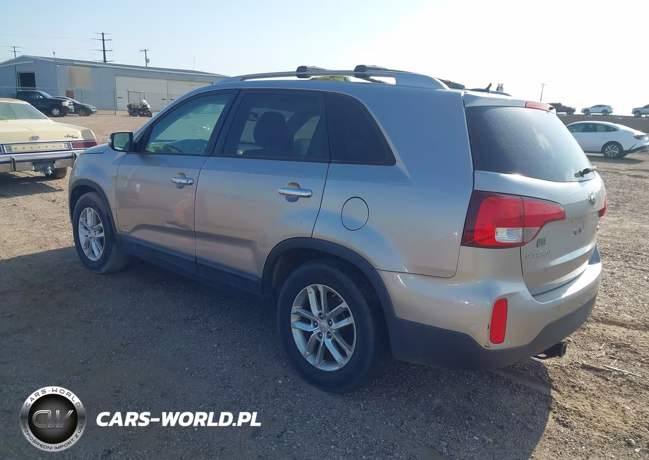 2014 Kia Sorento Lx V6 VIN:5XYKTDA74EG546952 - 3