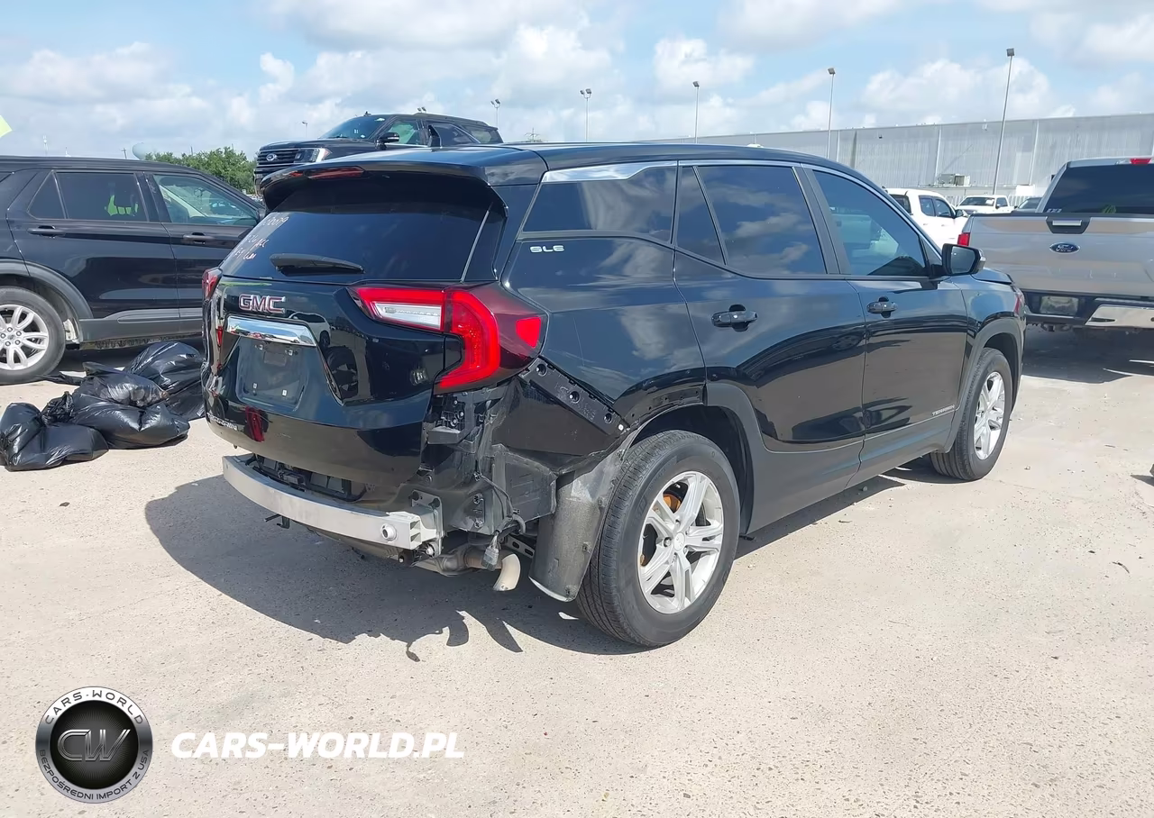 2023 GMC Terrain Fwd Sle VIN:3GKALMEG3PL203376 - 4