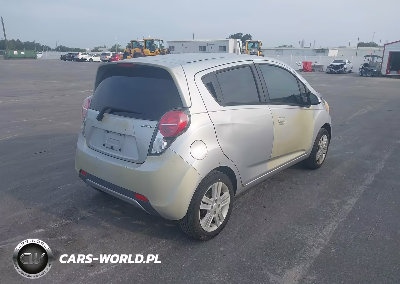 2013 Chevrolet Spark Ls Auto VIN:KL8CB6S96DC505558 - 4