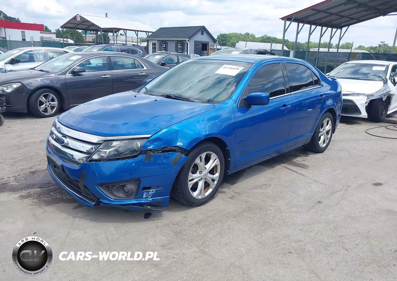 2012 Ford Fusion Se VIN:3FAHP0HA4CR216441 - 2