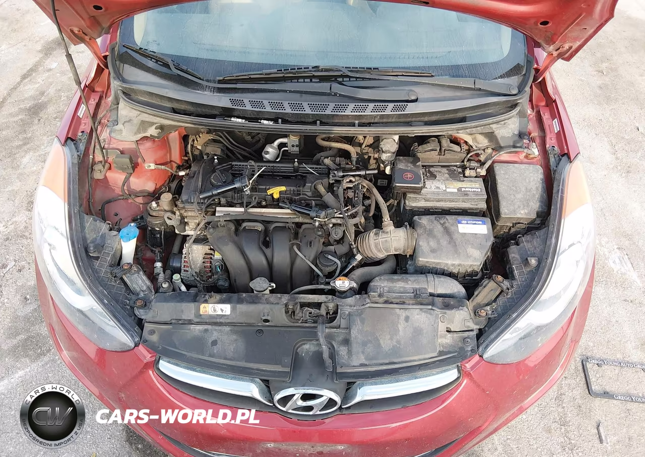 2012 Hyundai Elantra Limited (Ulsan Plant) VIN:KMHDH4AE6CU307855 - 10