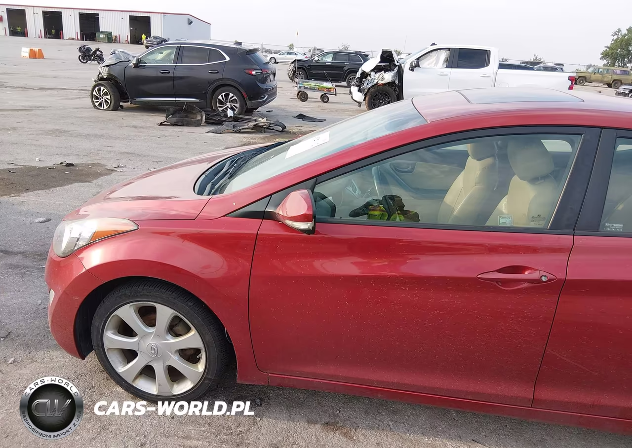 2012 Hyundai Elantra Limited (Ulsan Plant) VIN:KMHDH4AE6CU307855 - 13