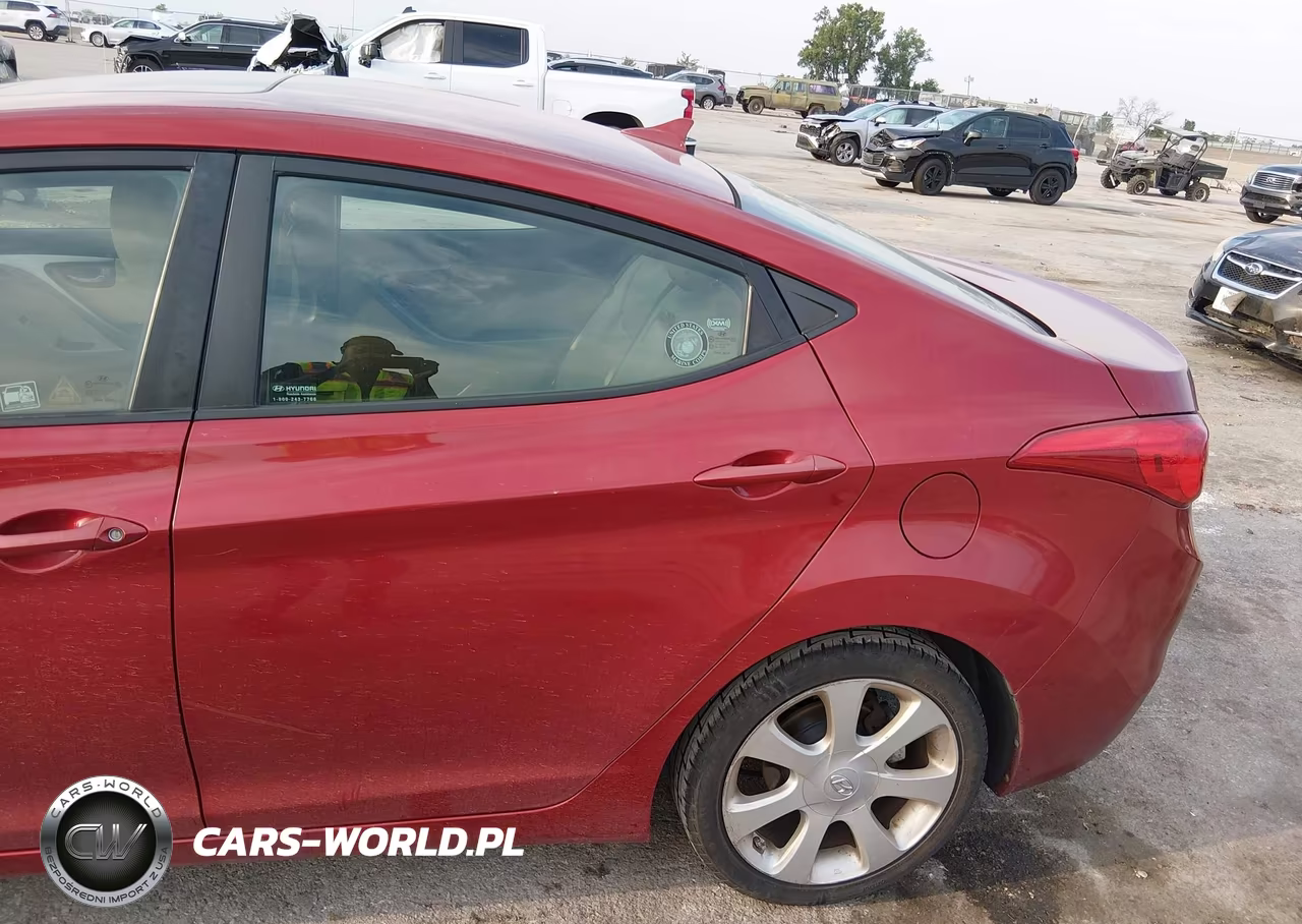 2012 Hyundai Elantra Limited (Ulsan Plant) VIN:KMHDH4AE6CU307855 - 14