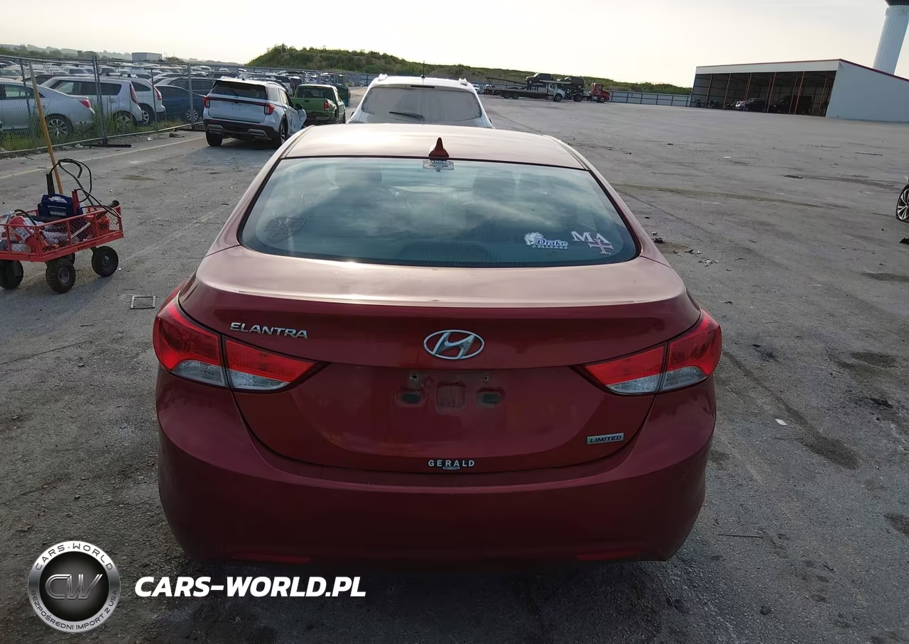 2012 Hyundai Elantra Limited (Ulsan Plant) VIN:KMHDH4AE6CU307855 - 17