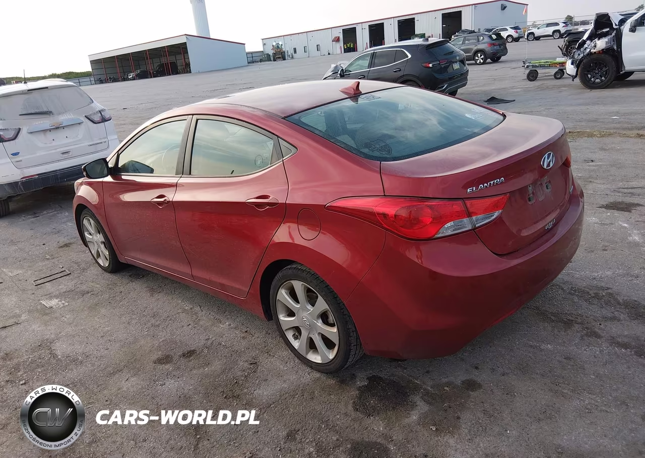2012 Hyundai Elantra Limited (Ulsan Plant) VIN:KMHDH4AE6CU307855 - 3