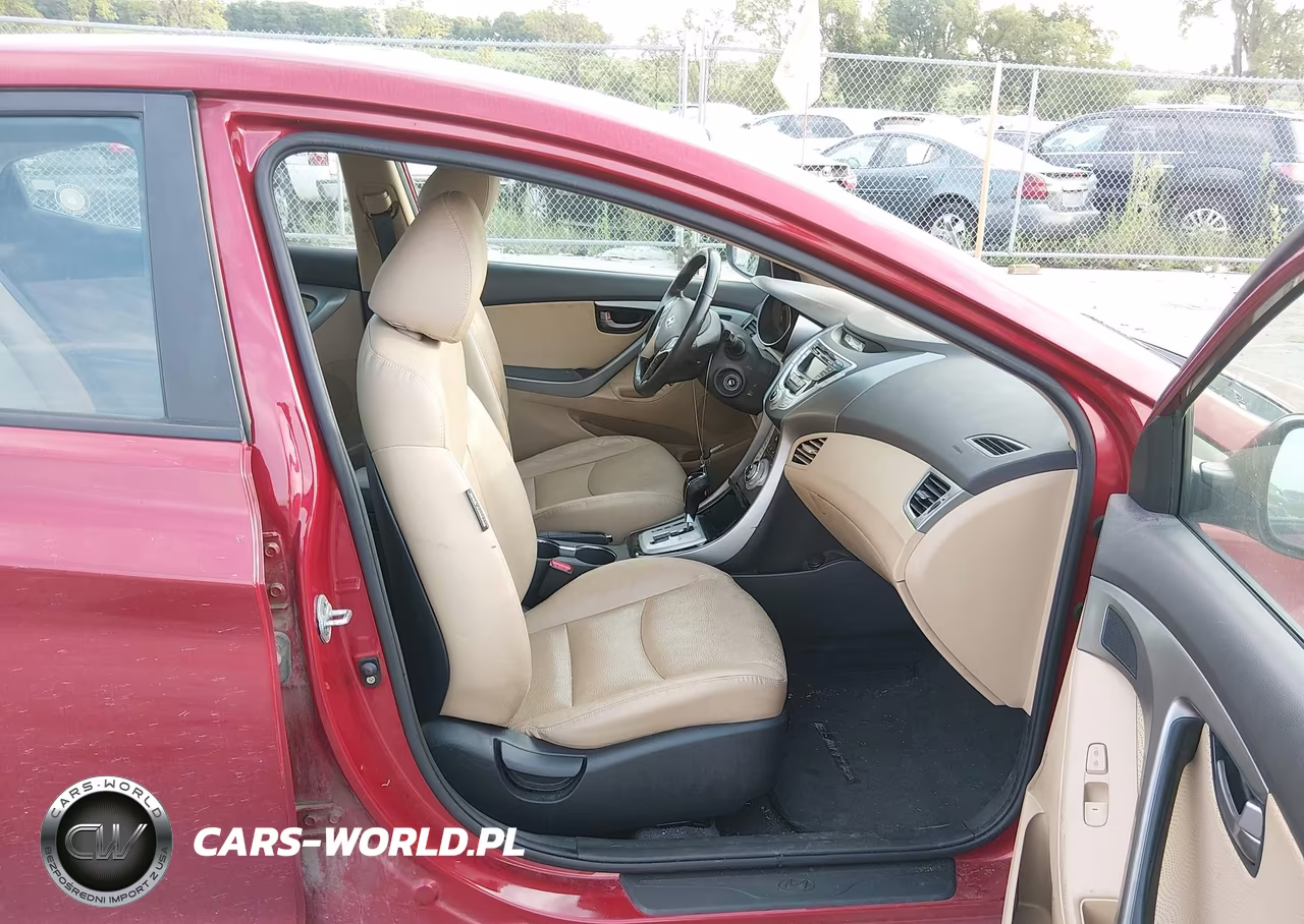 2012 Hyundai Elantra Limited (Ulsan Plant) VIN:KMHDH4AE6CU307855 - 5