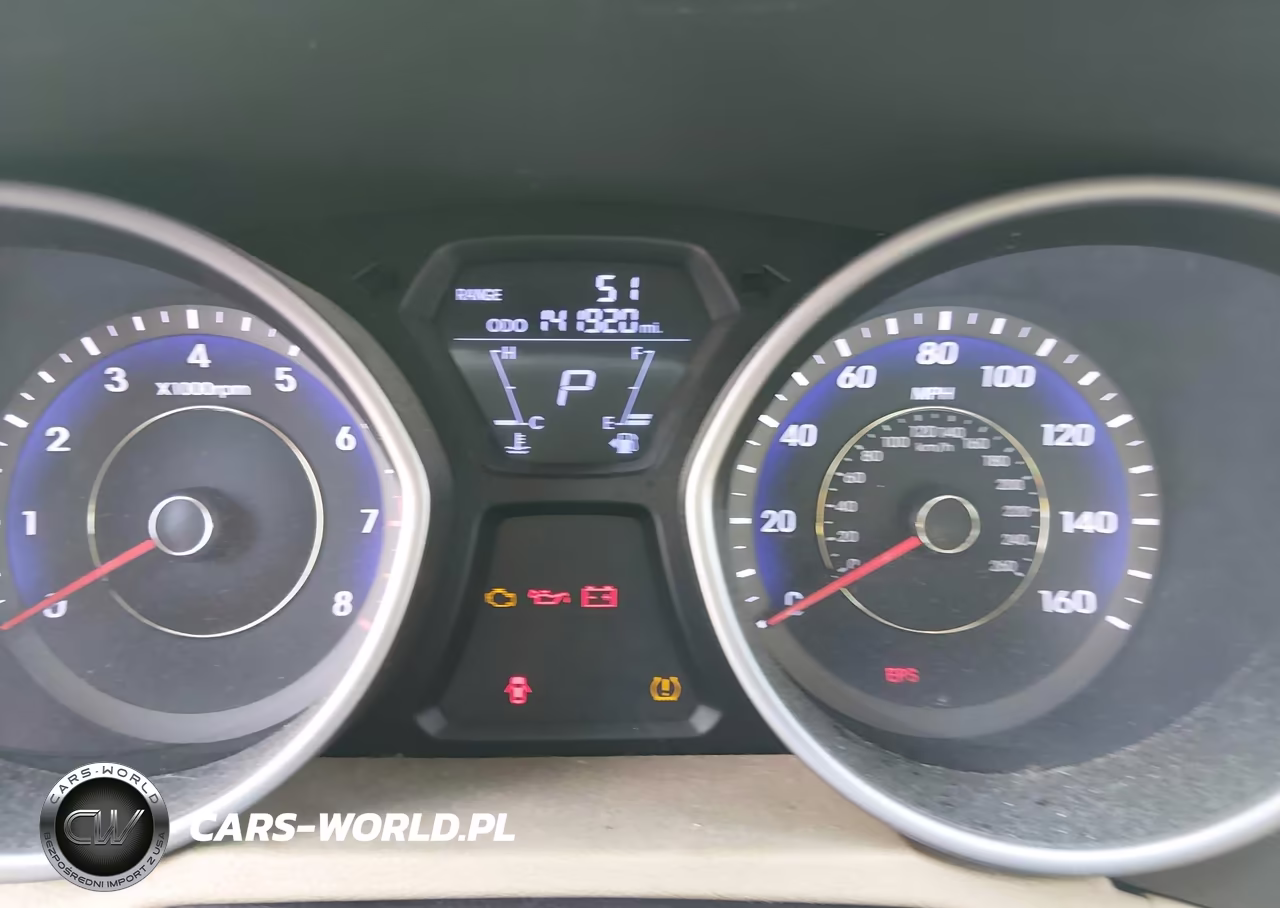 2012 Hyundai Elantra Limited (Ulsan Plant) VIN:KMHDH4AE6CU307855 - 7