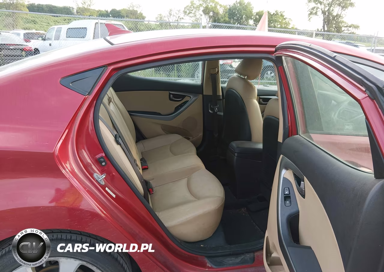 2012 Hyundai Elantra Limited (Ulsan Plant) VIN:KMHDH4AE6CU307855 - 8