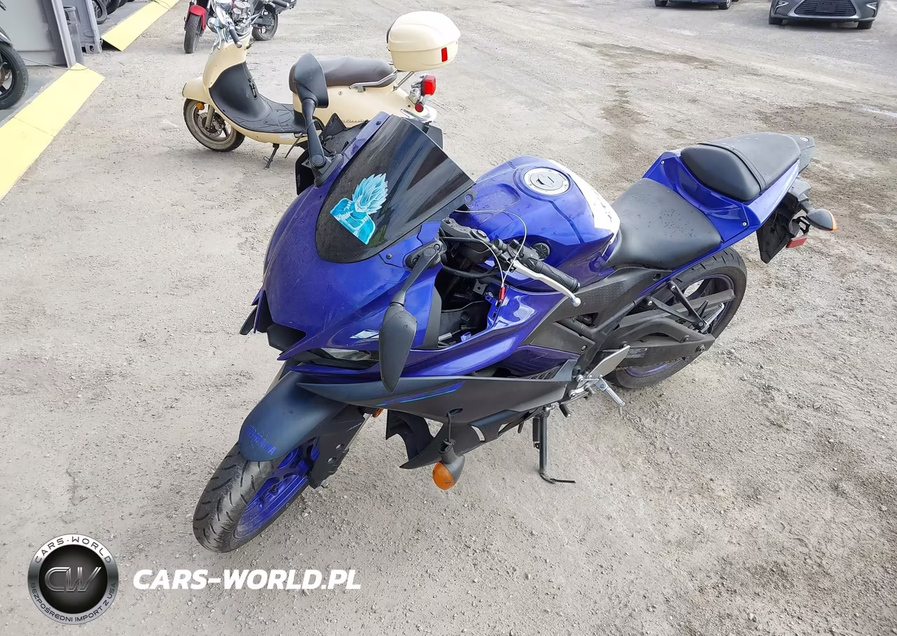 2023 Yamaha Yzfr3 A VIN:MH3RH18Y1PK010973 - 2