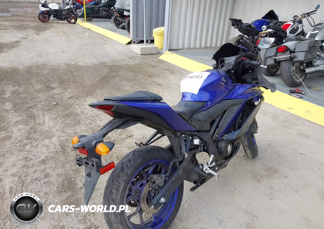 2023 Yamaha Yzfr3 A VIN:MH3RH18Y1PK010973 - 4