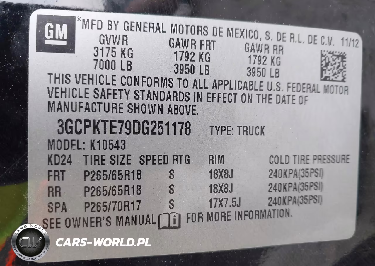 2013 Chevrolet Silverado 1500 Ltz VIN:3GCPKTE79DG251178 - 9