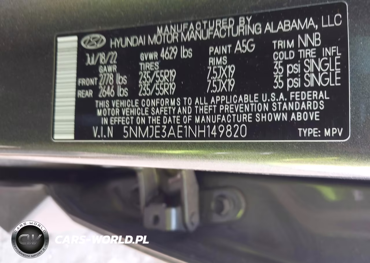 2022 Hyundai Tucson Limited VIN:5NMJE3AE1NH149820 - 9