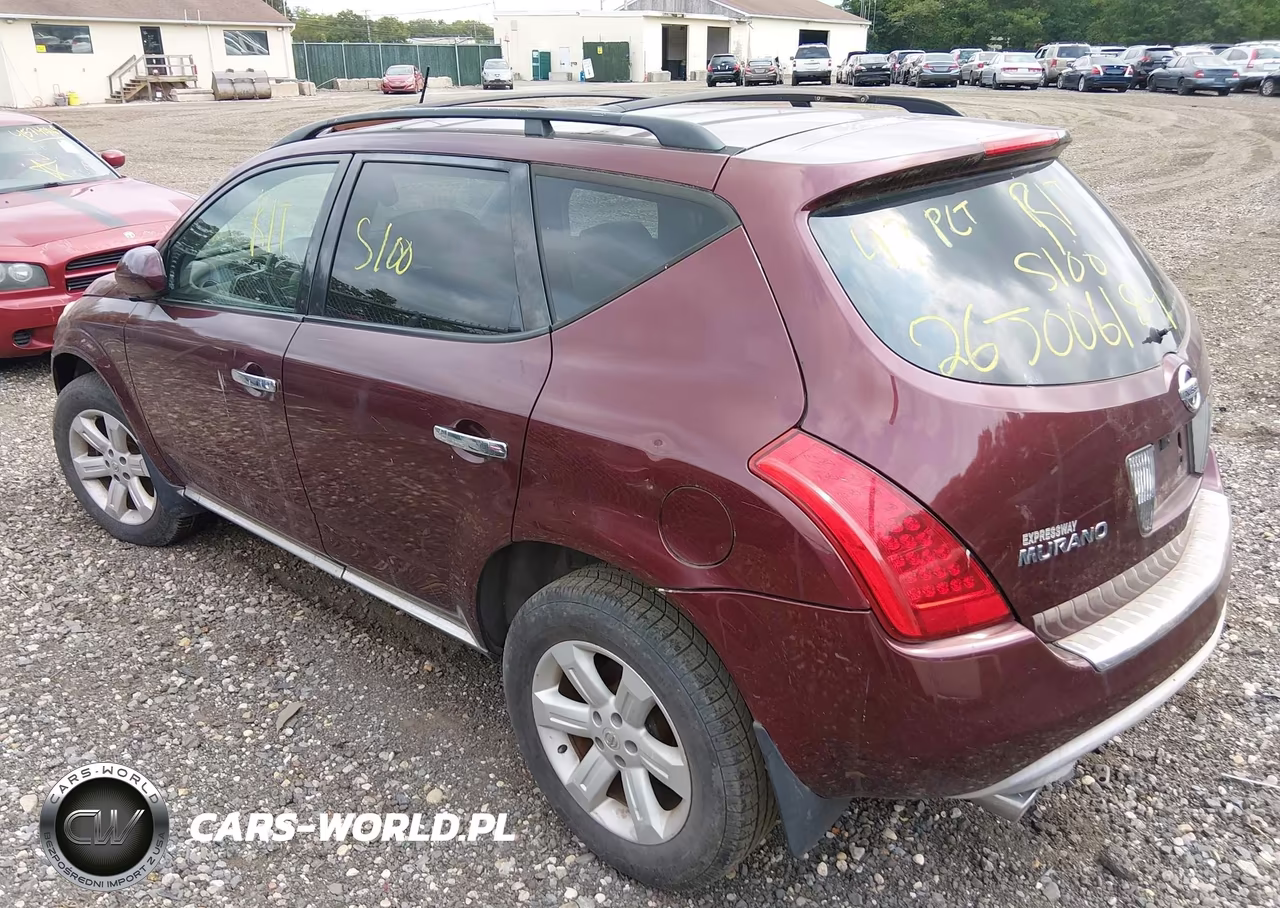 2006 Nissan Murano Sl VIN:JN8AZ08W56W538562 - 3