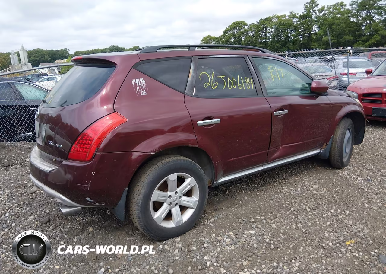2006 Nissan Murano Sl VIN:JN8AZ08W56W538562 - 4