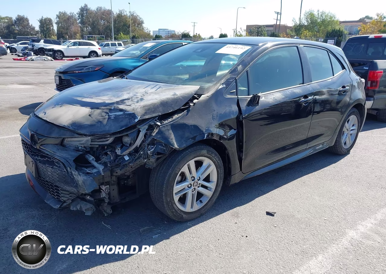 2019 Toyota Corolla Se VIN:JTNK4RBE5K3037309 - 2