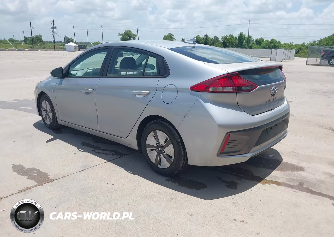 2020 Hyundai Ioniq Hybrid Blue VIN:KMHC65LC0LU219838 - 3