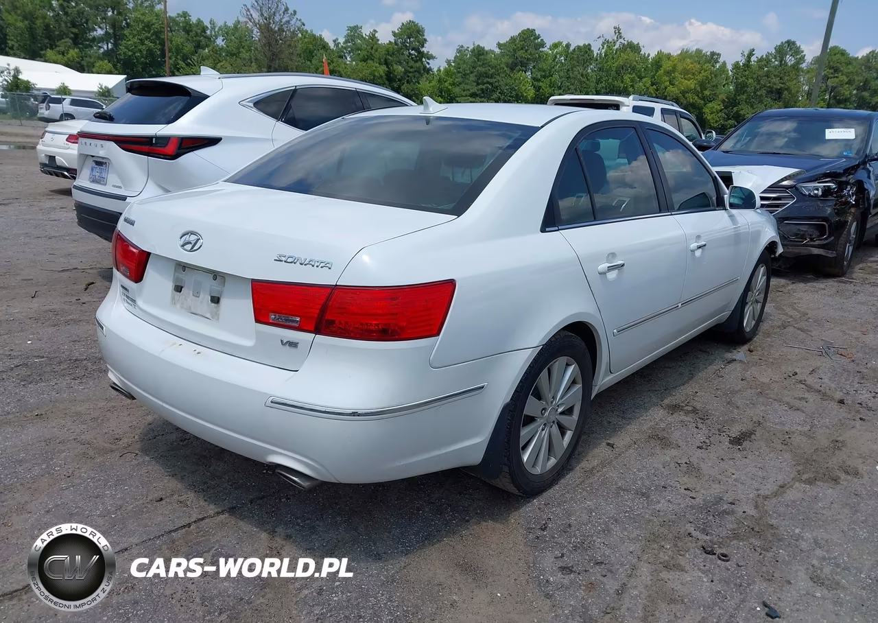 2009 Hyundai Sonata Limited V6 VIN:5NPEU46F29H535134 - 4