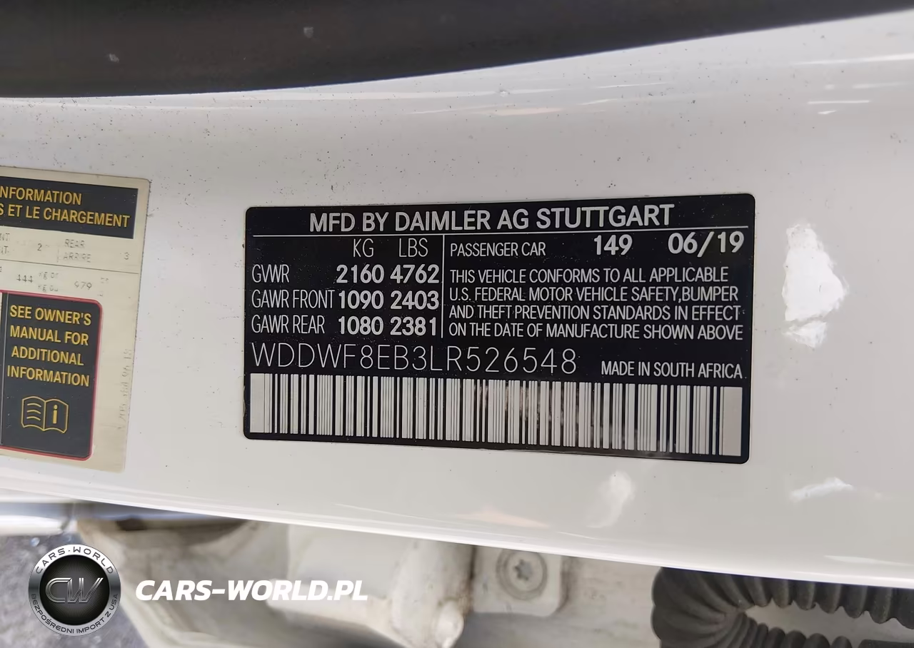 2020 Mercedes-Benz C 300 4Matic VIN:WDDWF8EB3LR526548 - 9