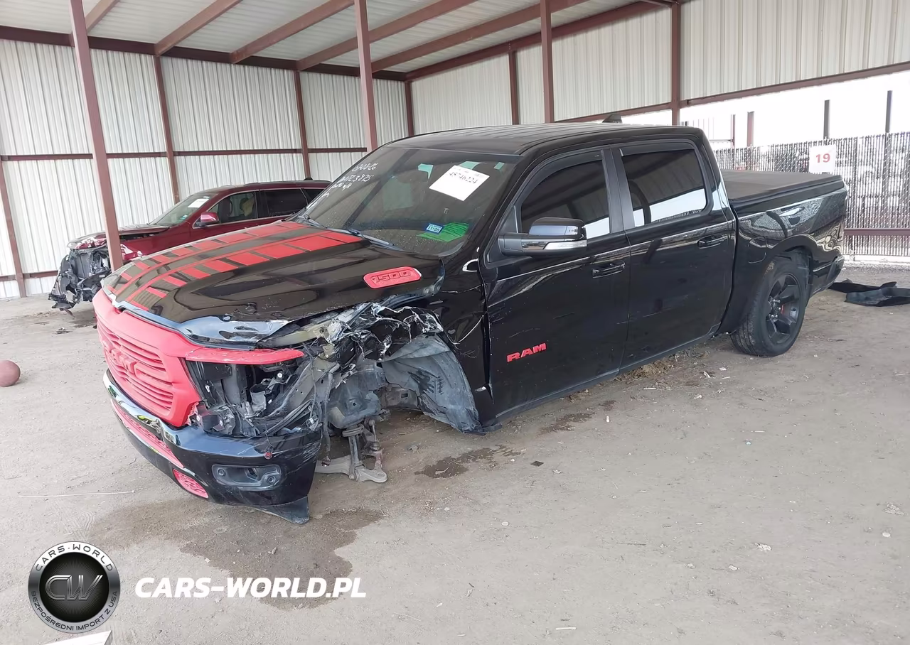 2019 Ram 1500 Big Horn-Lone Star 4X4 5'7 Box VIN:1C6SRFFT9KN768270 - 2