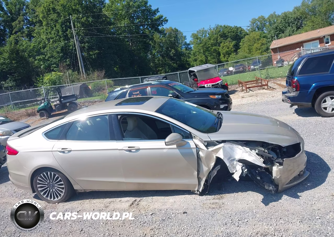 2018 Ford Fusion Titanium VIN:3FA6P0D95JR151227 - 14