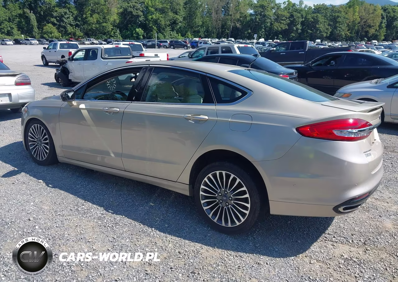 2018 Ford Fusion Titanium VIN:3FA6P0D95JR151227 - 3