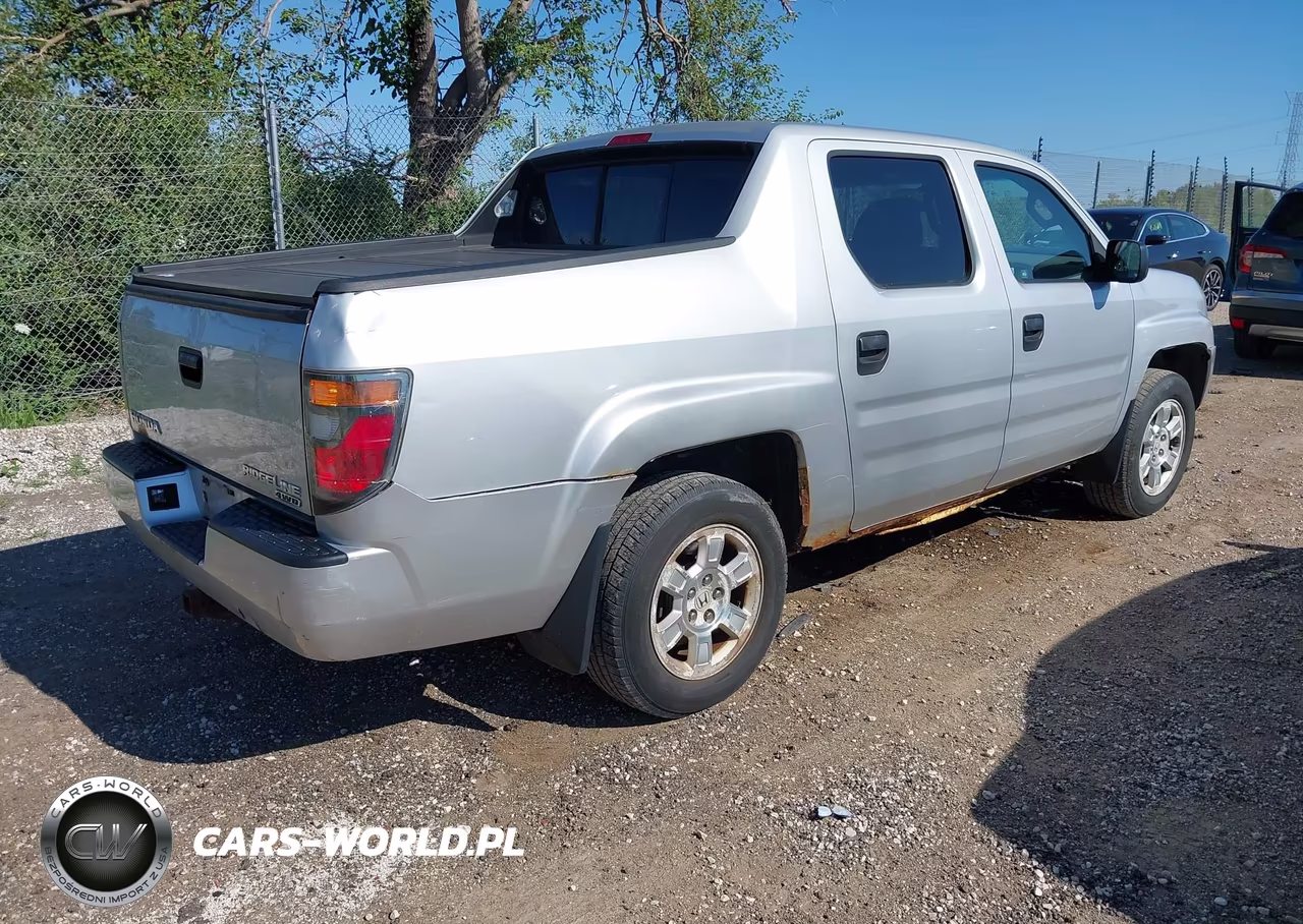 2007 Honda Ridgeline Rt VIN:2HJYK16287H513557 - 4