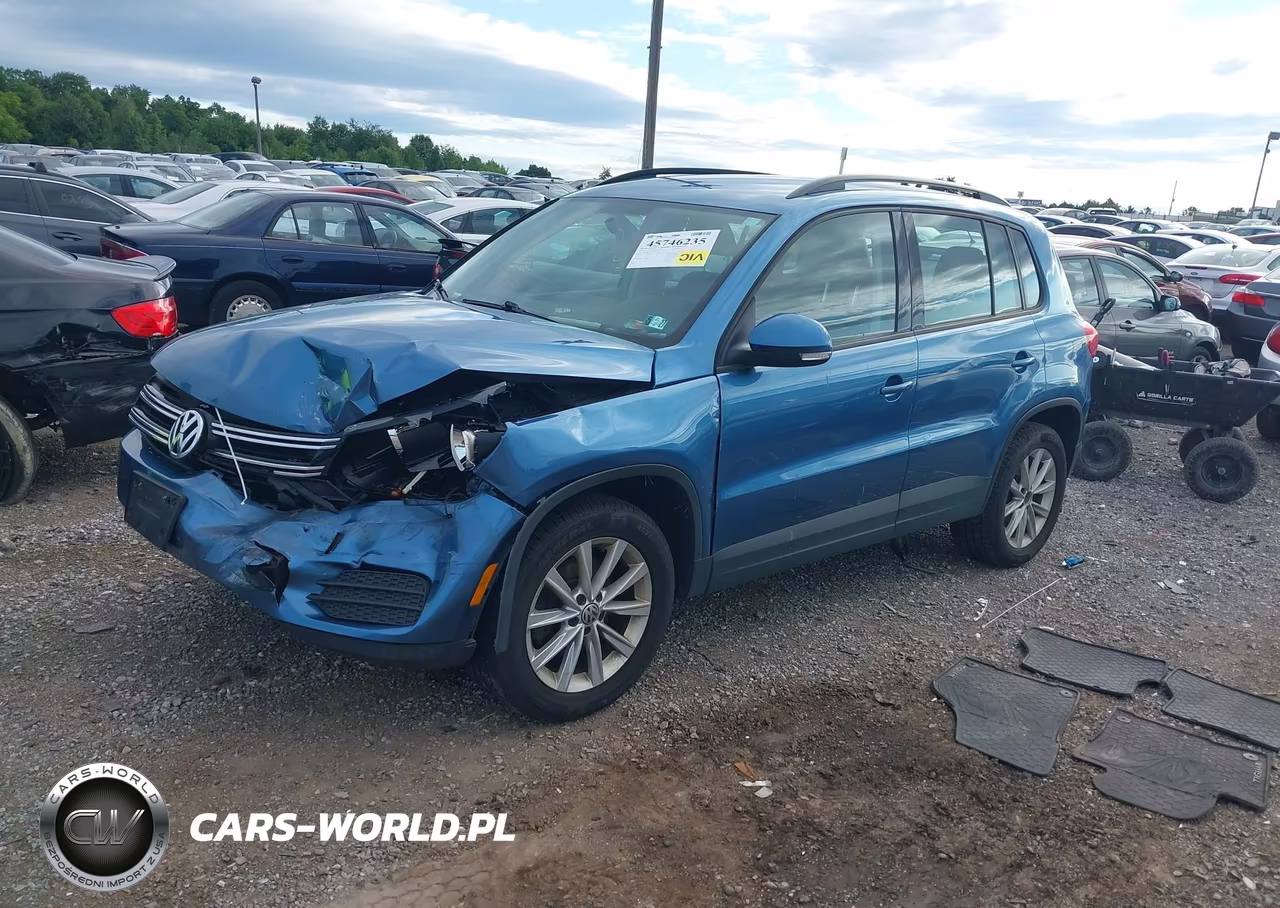 2017 Volkswagen Tiguan 2.0T-2.0T S VIN:WVGBV7AX2HK049419 - 2