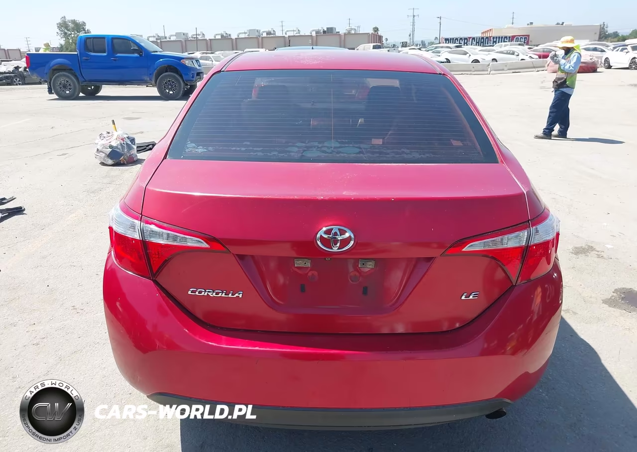 2015 Toyota Corolla Le Plus VIN:5YFBURHE5FP316851 - 16